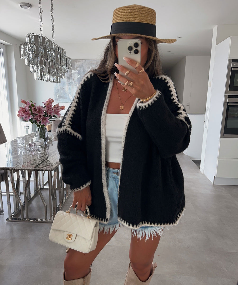 Knitted Sweater Jacket