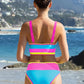 Neon Wave Swim Set