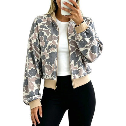 Camo Bomber Jacket