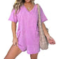 Mineral Wash Pocket Romper
