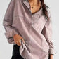 Long-sleeved Coat V-neck