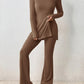 Ribbed Knit Loungewear Set