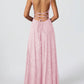 Floral Spaghetti Strap Maxi Dress