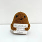 Funny Expression Potato Crochet Doll