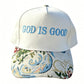 Retro Casual Hat with Distinctive Embroidery & Vintage Jacquard