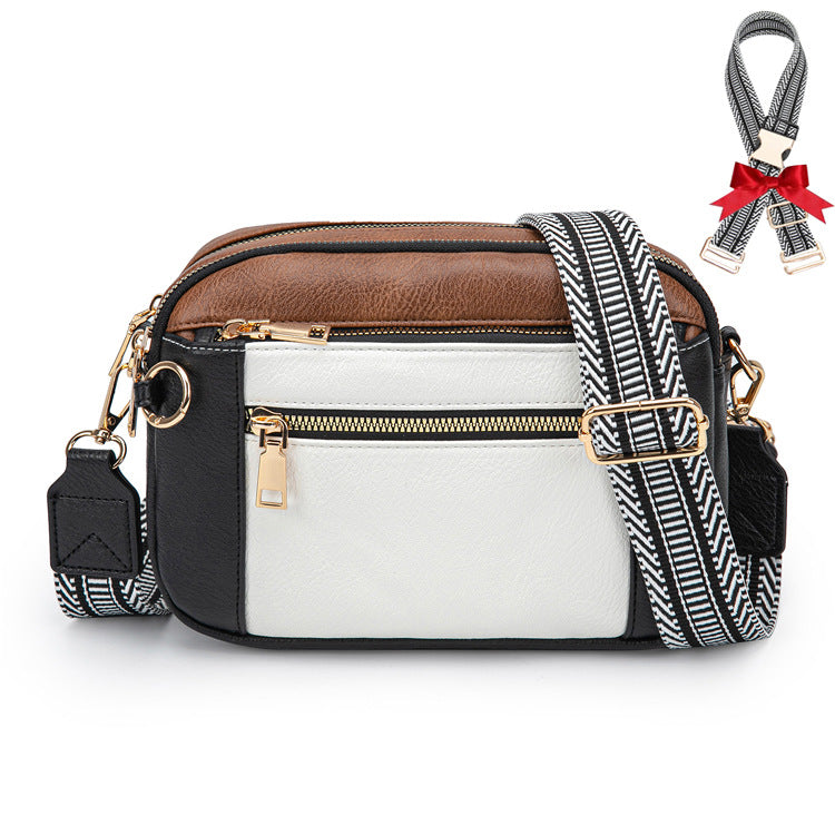 Checkered Crossbody Bags-Upgraded Anti-Theft Buckle