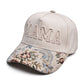 MAMA  Retro Casual Hat with Vintage Jacquard