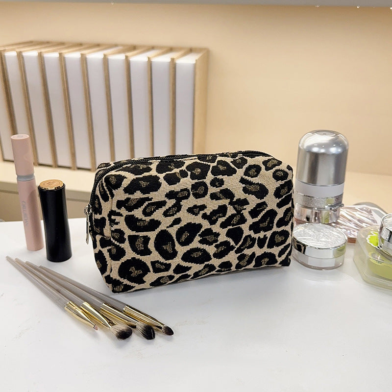 Leopard and Zebra StripesPrint Cosmetic Bag