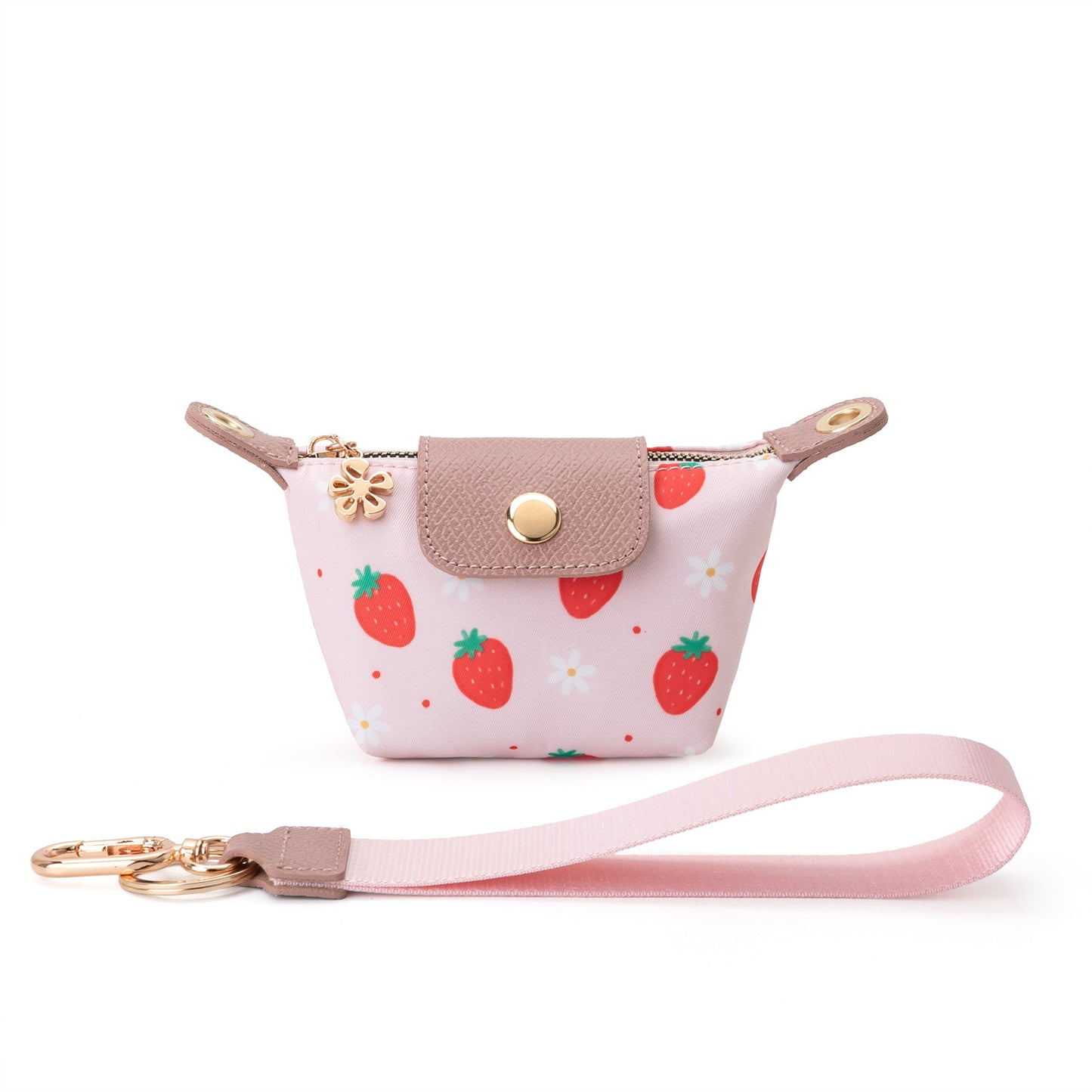 Detachable Nylon Wrist Strap Crossbody Bag Coin Purse