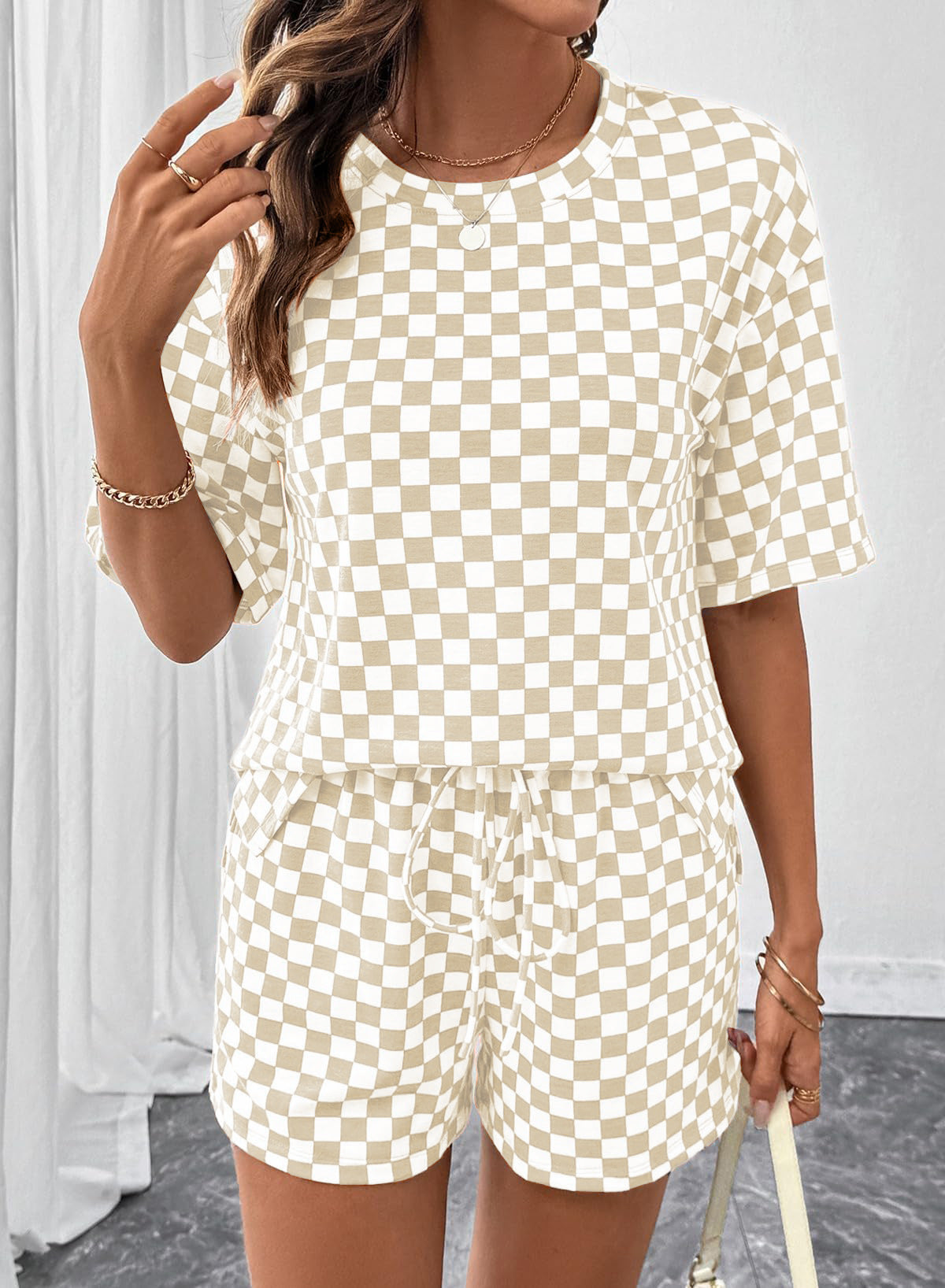 The Sadie Checker Lounge Set