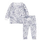 Kids Doodle Print Pajama Set