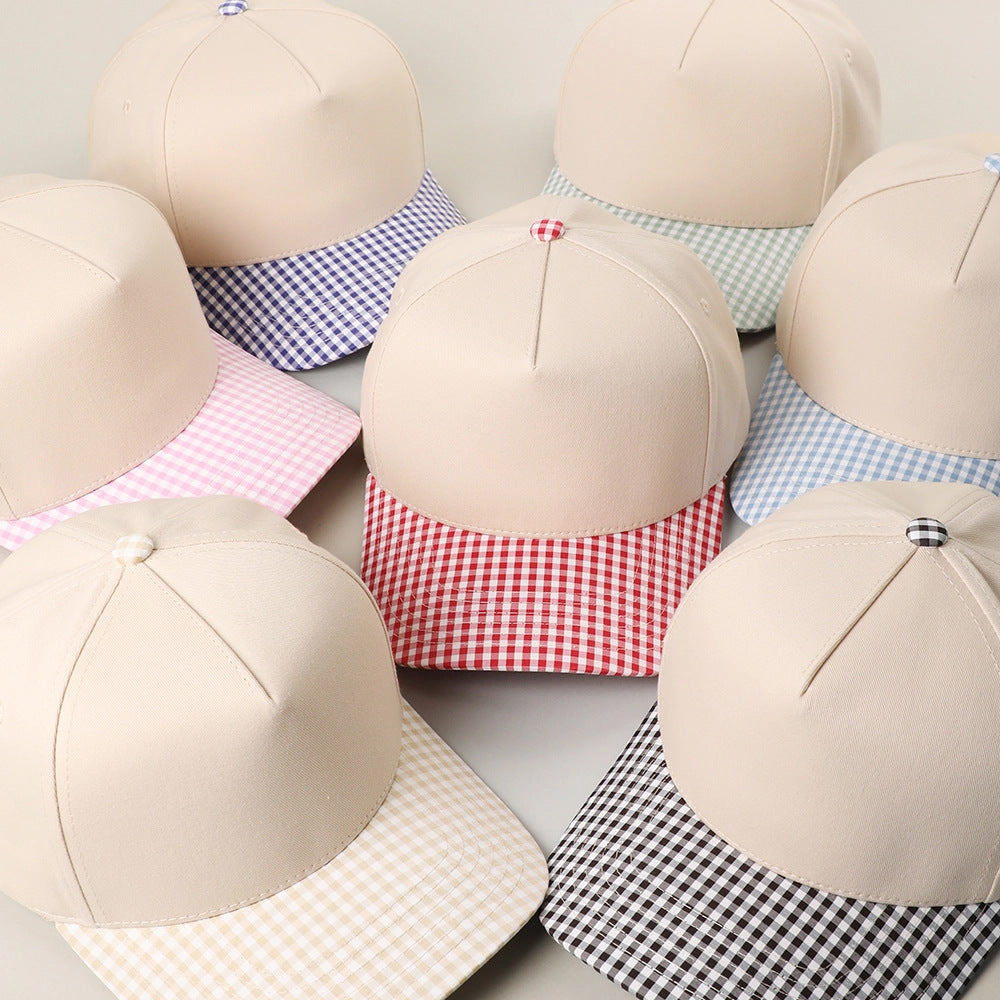 Plaid Baseball Cap