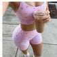Yoga Sport Fitness Printed Set