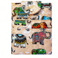 Quilted Bible Cover with Pen Slots & Phone Pocket