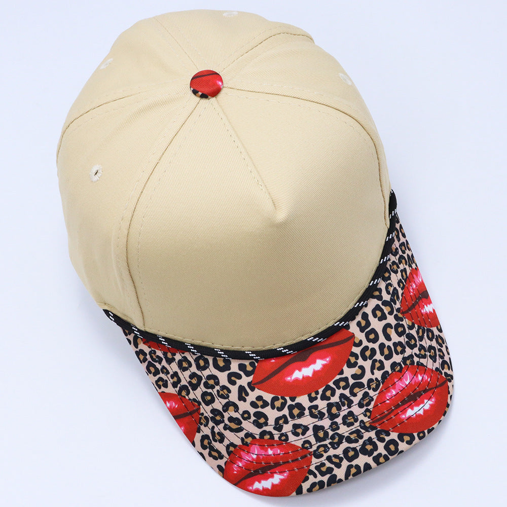 5-Panel Printed Trucker Hat