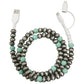 Colored Bead Mobile Phone Charging Cable