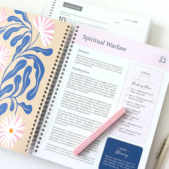 The Bible In A Year A 52-Week Journey Bible Notebook
