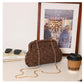 Handcrafted Openwork Straw Crossbody Bag