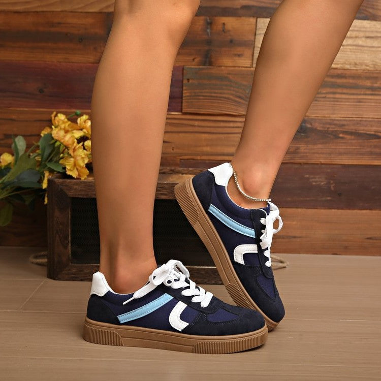 Dexun Women's All-match Flat Sneakers