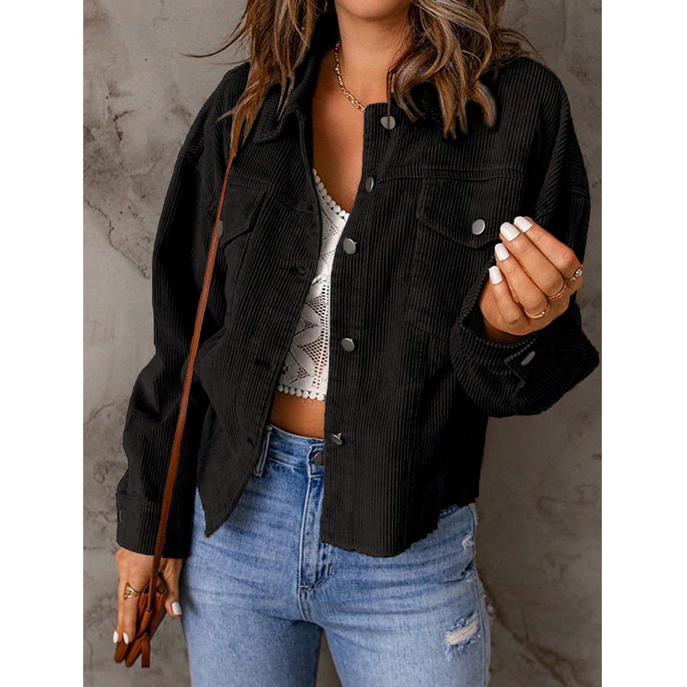 The Hollis Corduroy Shacket