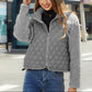 Sherpa Quilted Jacket