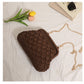 Handcrafted Openwork Straw Crossbody Bag