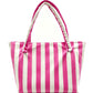 Terry Cloth Beach Tote Bag Large Toweling Handbag for Summer Vacation