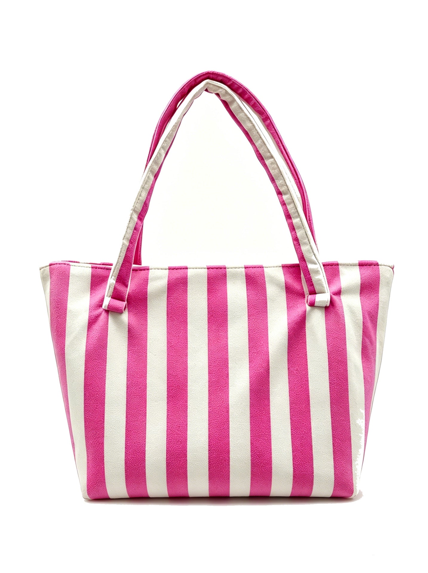 Terry Cloth Beach Tote Bag Large Toweling Handbag for Summer Vacation