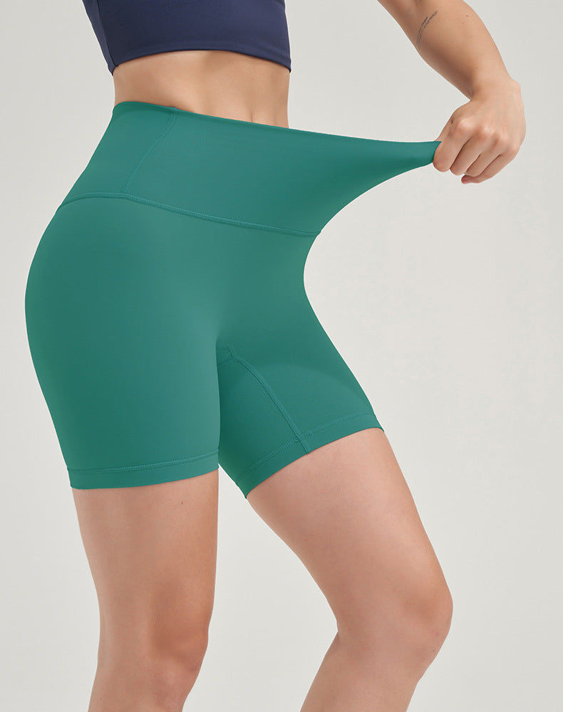 High Waisted Seamless Yoga Shorts