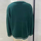 Merry Festive Knit Sweater  Casual Holiday Crewneck Pullover Top