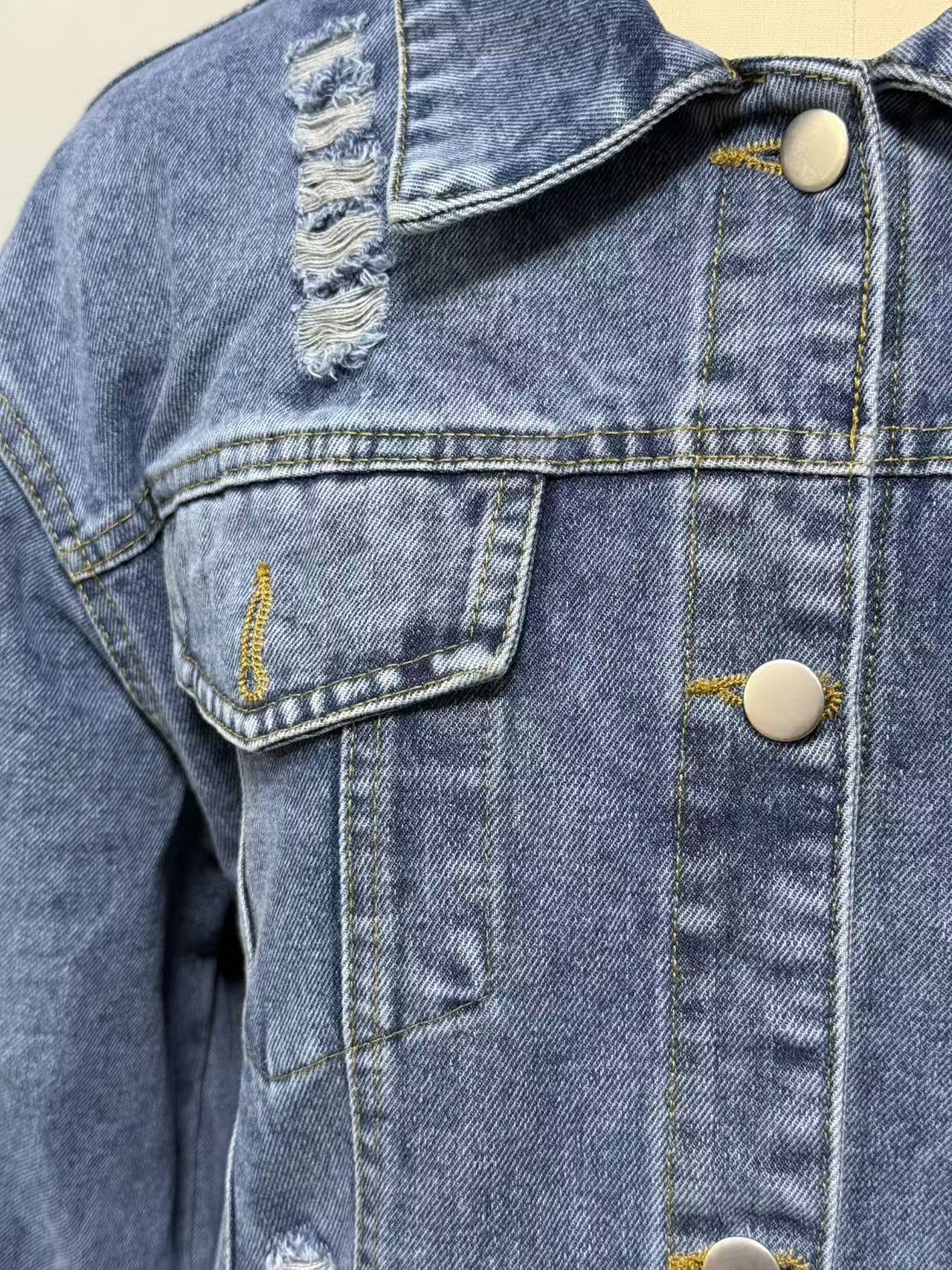 Trendy Oversized Denim Jacket for Women
