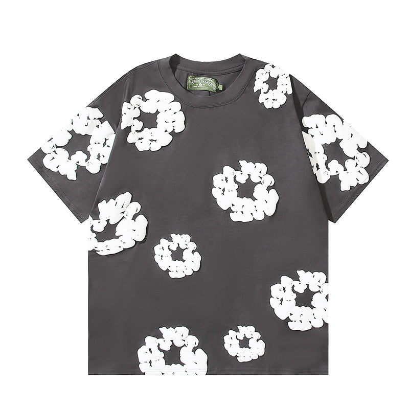 Bubble Printing Short Sleeve