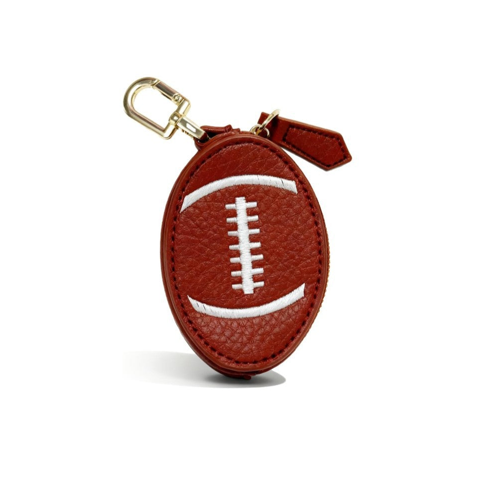 Mini Coin Purse / Football Basketball Rugby Pickleball