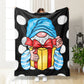 Thickened double-sided printed blanket nap blanket