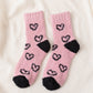 Valentine Socks Heart Print Socks