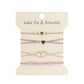 Boho 2-in-1 Hair Tie & Bracelet Set (5-Piece Pack)