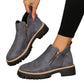 Side Zipper Ankle Boots