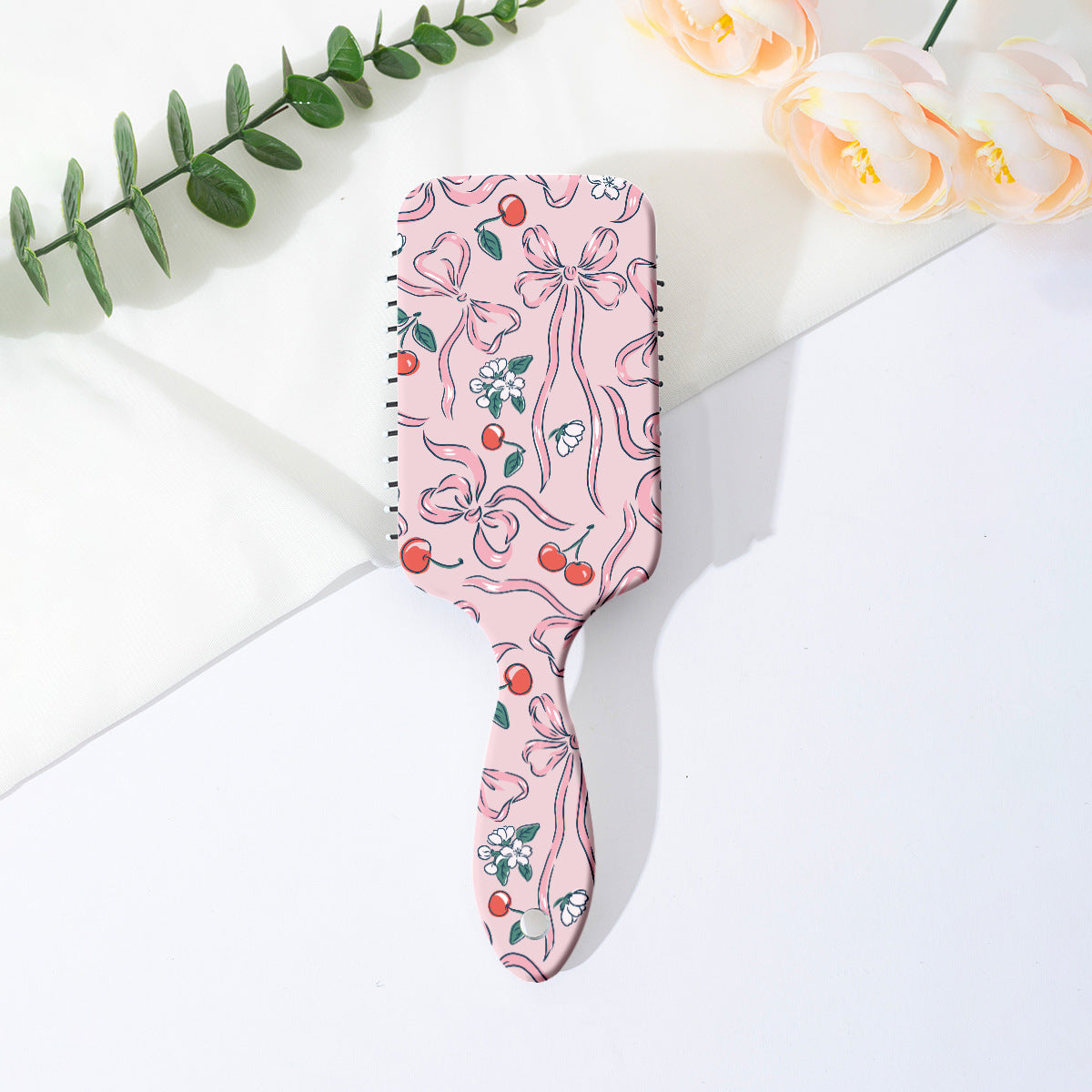 Bow Print Anti-Static Air Cushion Comb（moq 3)