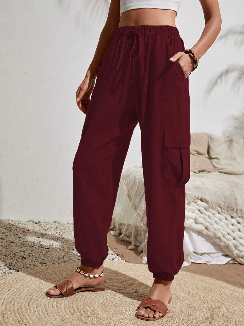 Pocket Workwear Trousers For Women