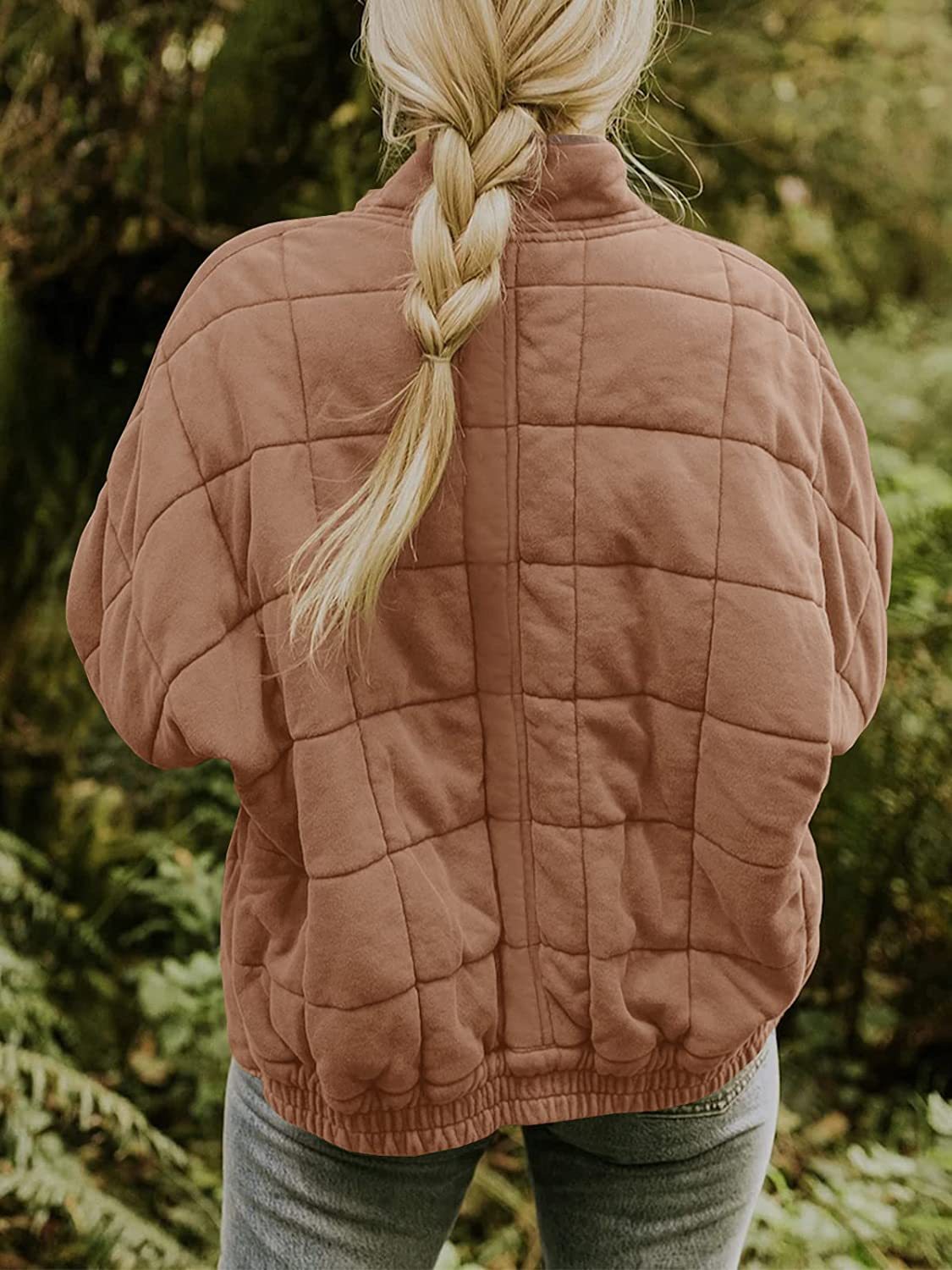 Zipper Quilted Jacket