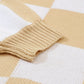 Women's Plus-Size Loose-Fit Color-Block Long-Sleeve Crew-Neck Knit Sweater