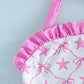 2Pcs Toddler Girl Swimsuit Set Sleeveless Halter Neck