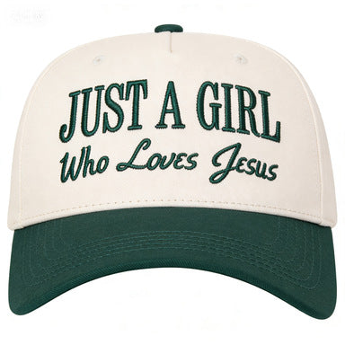 Just A Girl Who Loves Jesus Trucker Hat