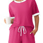 Cozy Ribbed Contrast Lounge Set