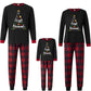 Christmas parent-child home wear autumn and winter pajamas
