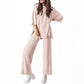 Loose T Side Pocket Sleepwear Set