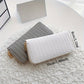 Vagan Leather Woven Zip-Around Clutch Wallet