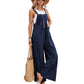 Full Size Wide Leg Overalls with Pockets