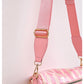 Striped Crossbody Belt Bag with Coin Pouch