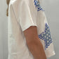 Patriot Star Patched Notched Neck Mineral Washed Tee